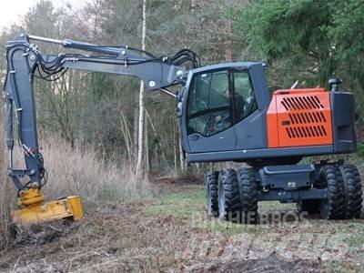 Atlas 165WSR Lastik tekerli ekskavatörler