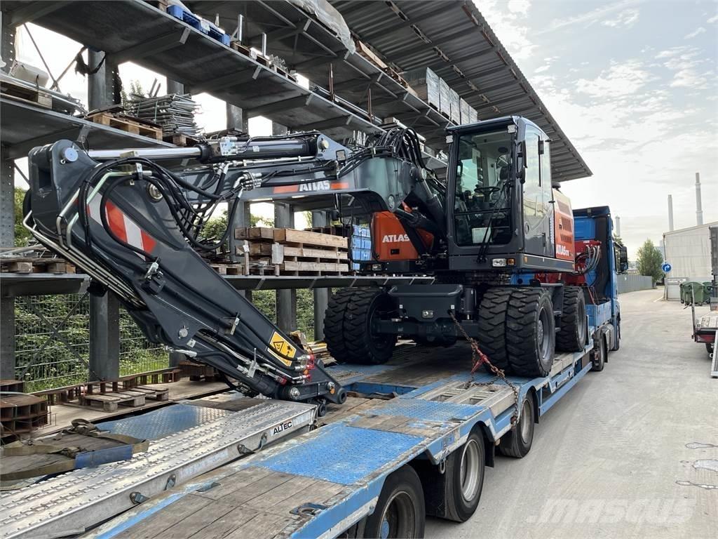 Atlas 175WSR Lastik tekerli ekskavatörler