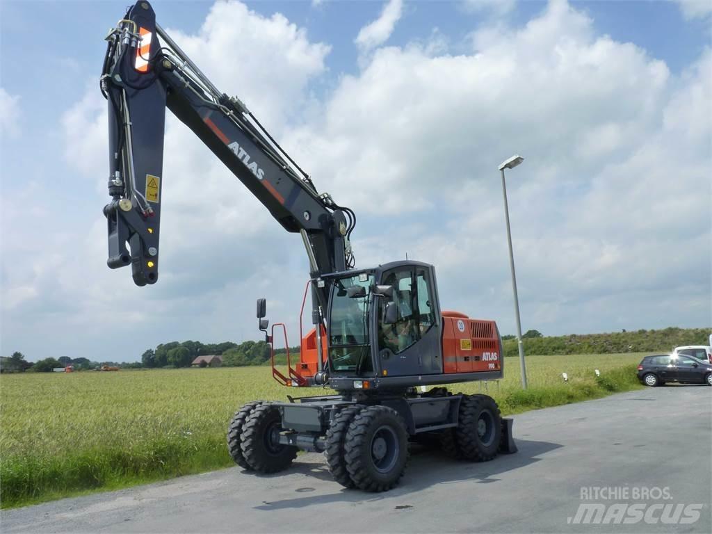 Atlas 190W Stage V Lastik tekerli ekskavatörler