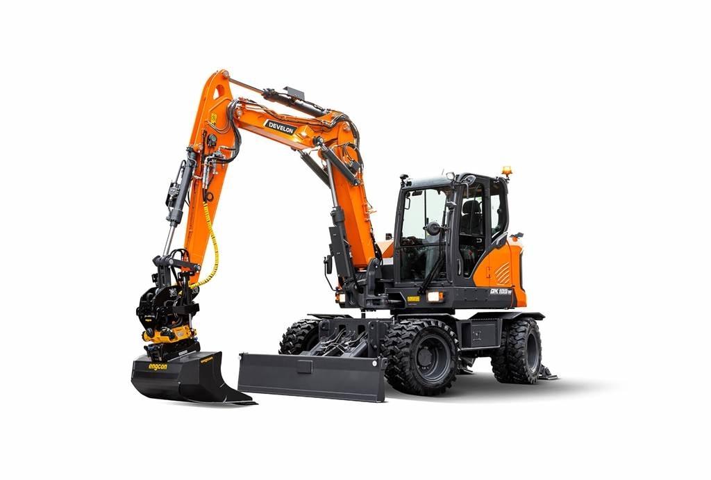 Develon DX100W-7 Lastik tekerli ekskavatörler