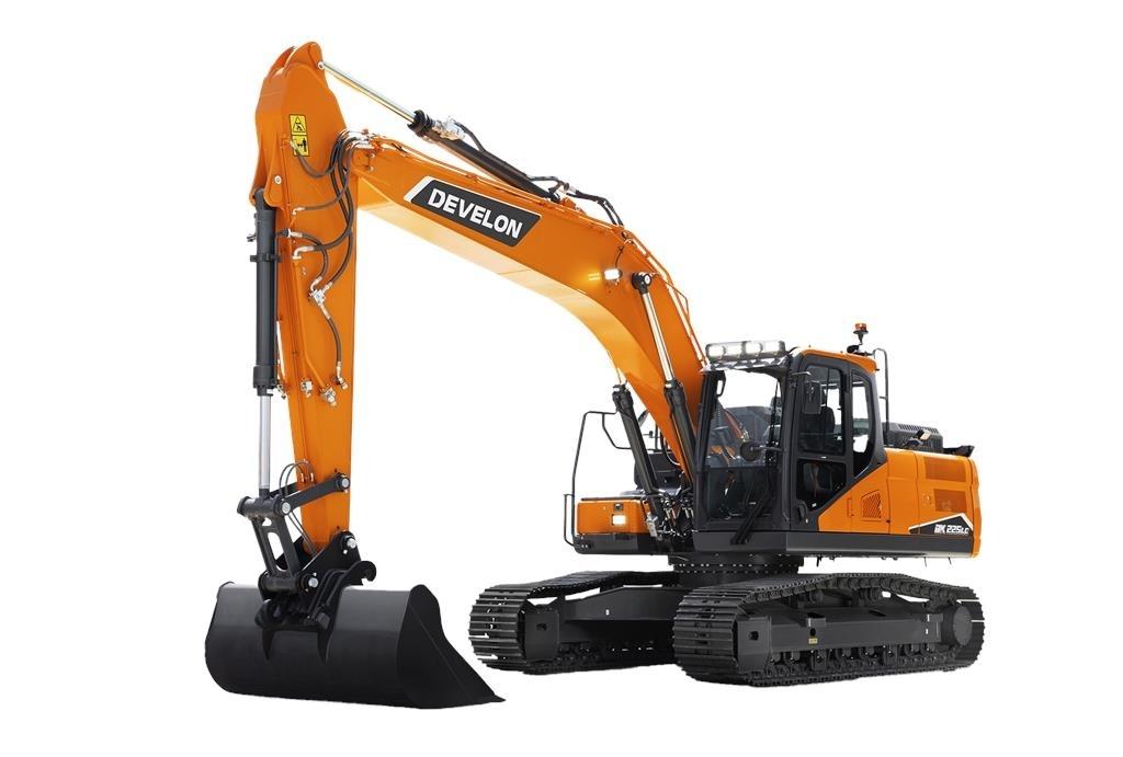 Develon DX225LC-7 Paletli ekskavatörler