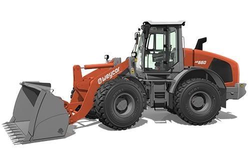 Weycor AR580 Tekerlekli yükleyiciler