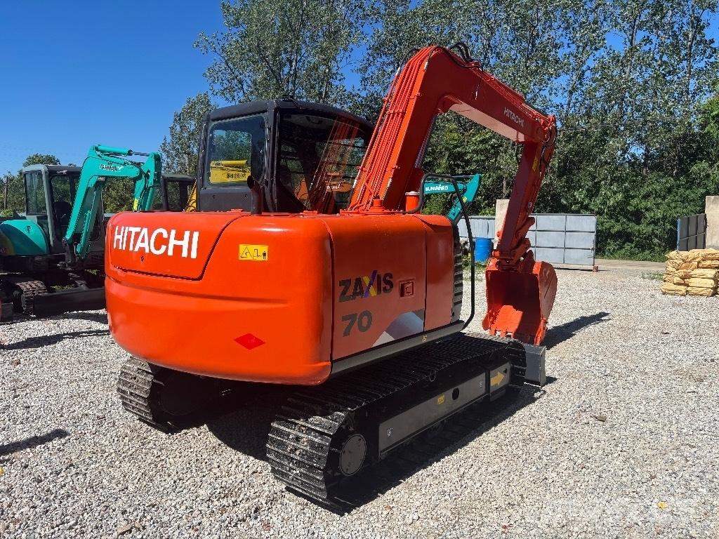 Hitachi ZX 70 Mini ekskavatörler, 7 tona dek