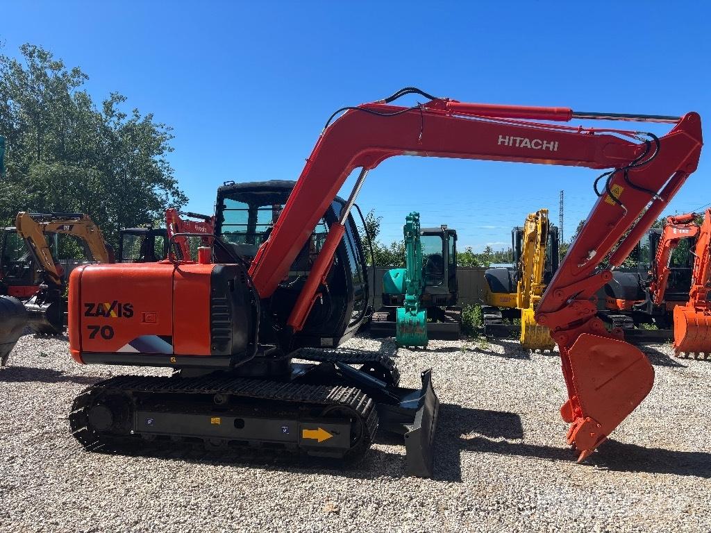 Hitachi ZX 70 Mini ekskavatörler, 7 tona dek