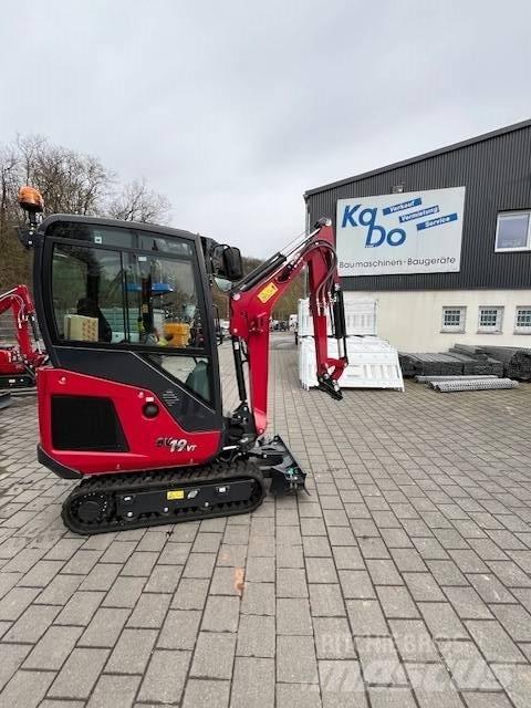 Yanmar SV 19 VT Mini ekskavatörler, 7 tona dek