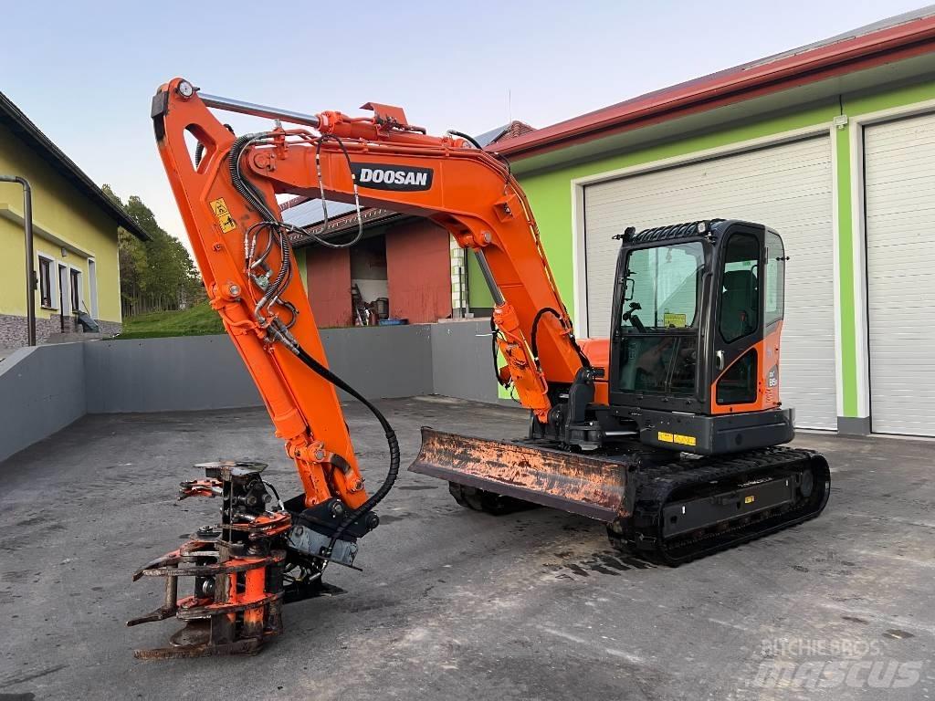 Doosan DX85R-3 Midi ekskavatörler 7 - 12 t