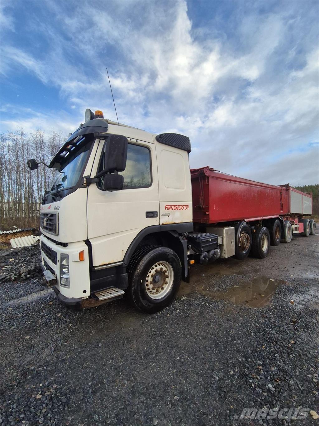 Volvo FM12 8x2 Damperli kamyonlar