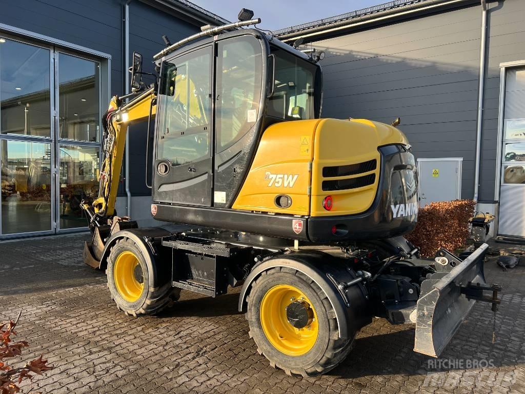 Yanmar B 75 W Lastik tekerli ekskavatörler