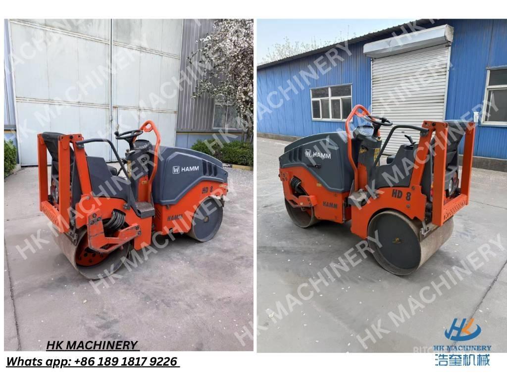 Hamm HD8VV Çift tamburlu silindirler