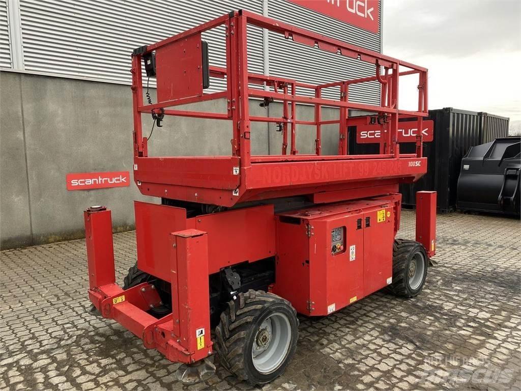 Manitou 100SC Makasli platformlar