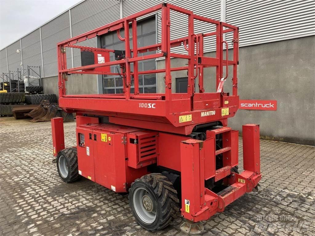 Manitou 100SC Makasli platformlar