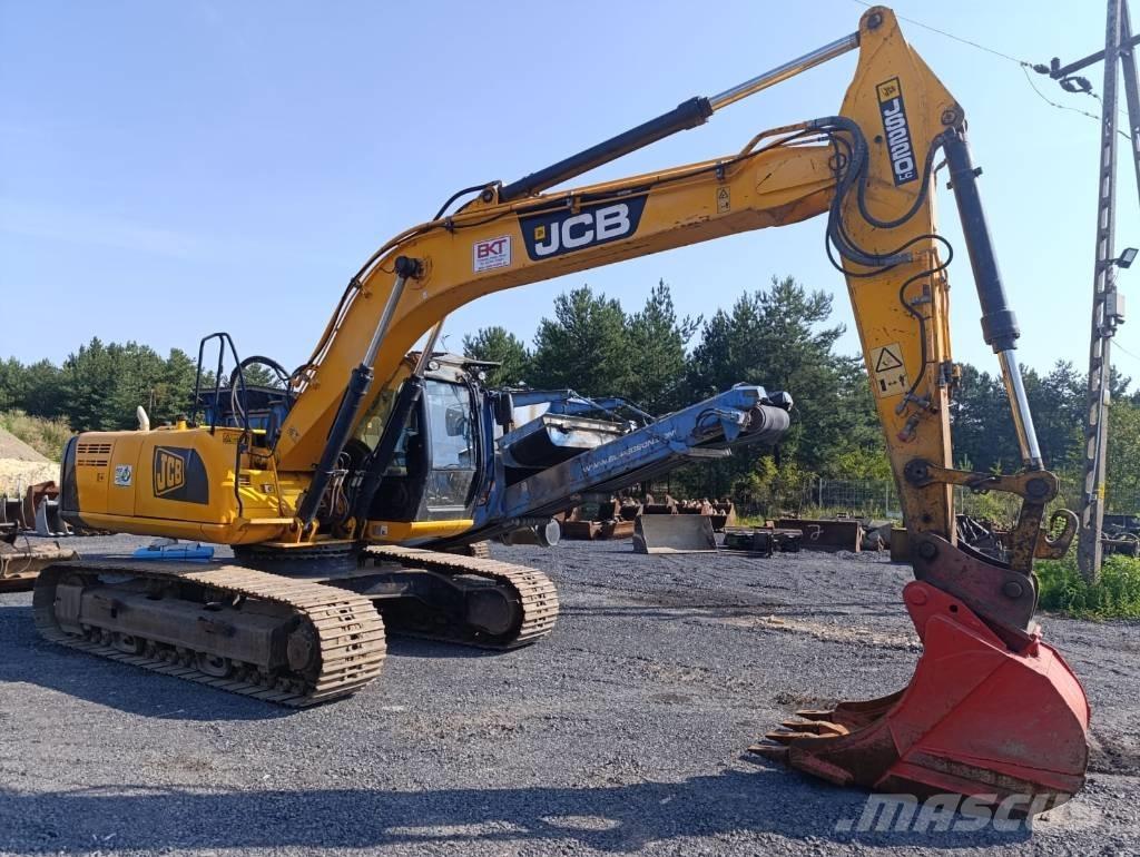 JCB JS 220 LC Paletli ekskavatörler