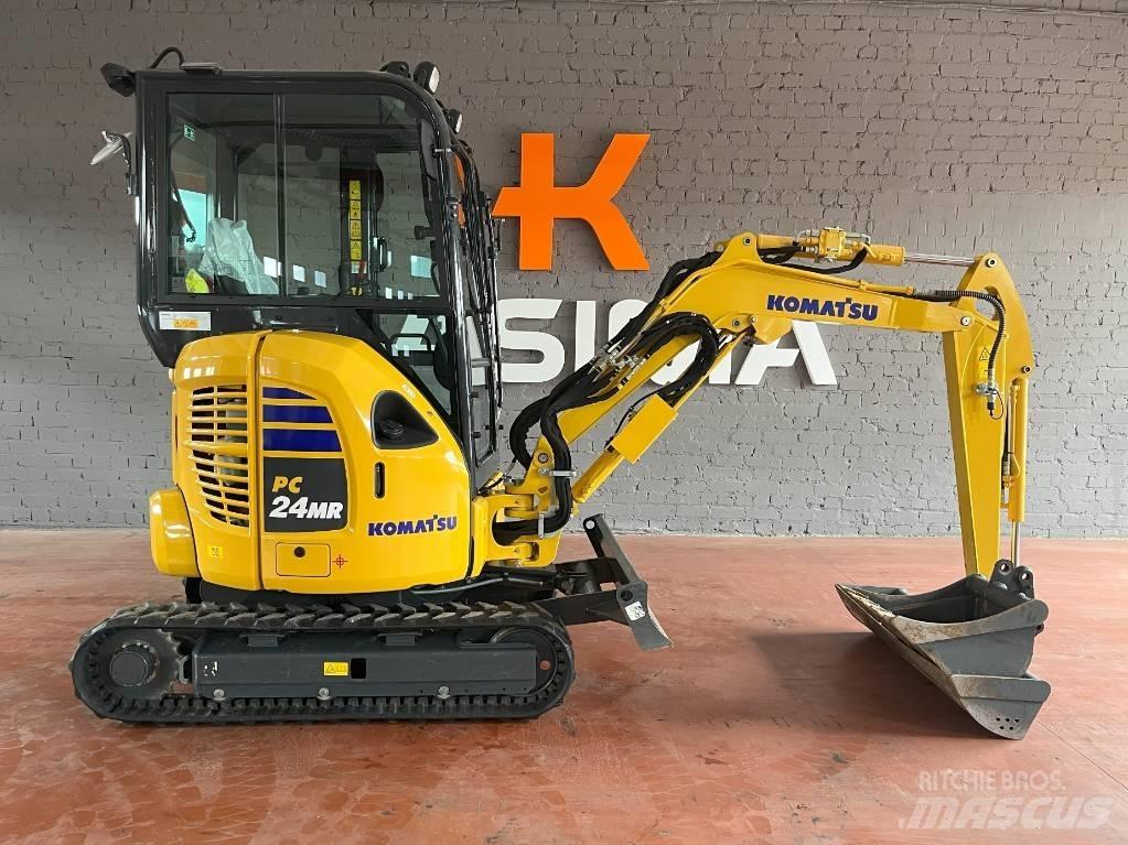 Komatsu PC 24 MR 5 Mini ekskavatörler, 7 tona dek
