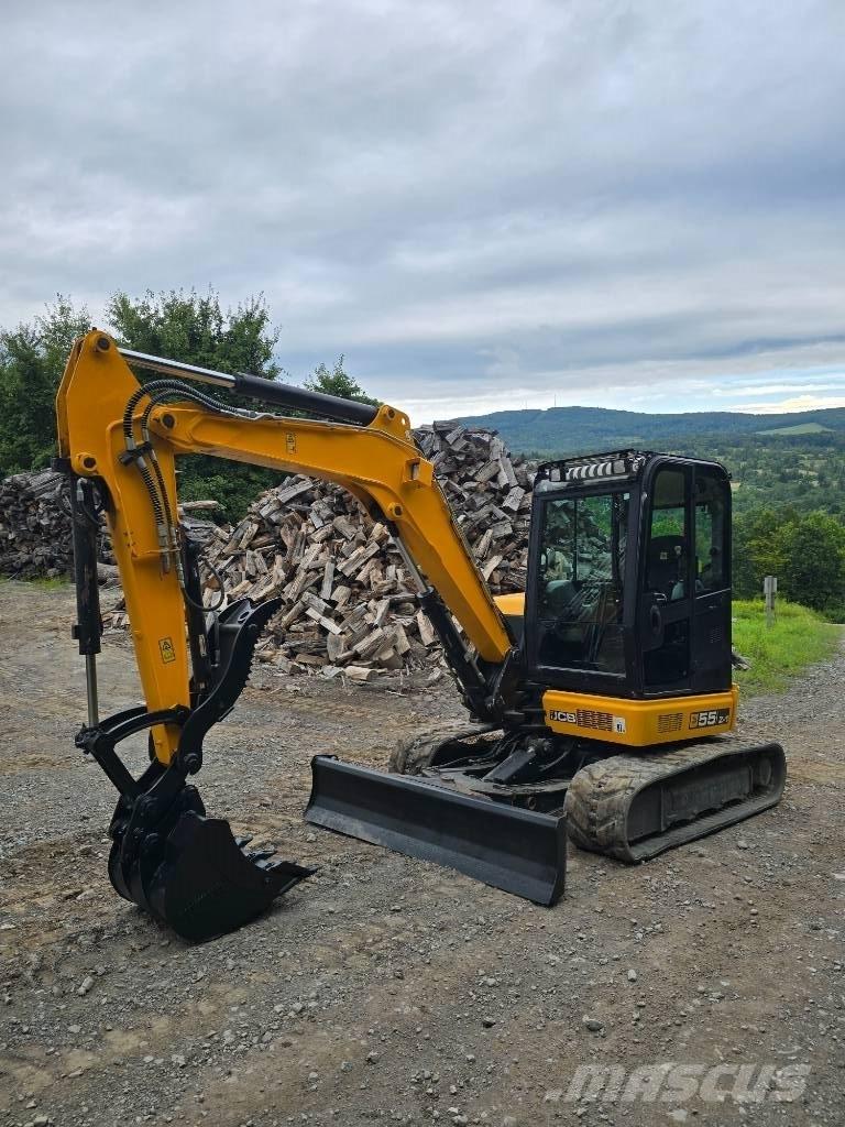 JCB 55 Z-1 Mini ekskavatörler, 7 tona dek