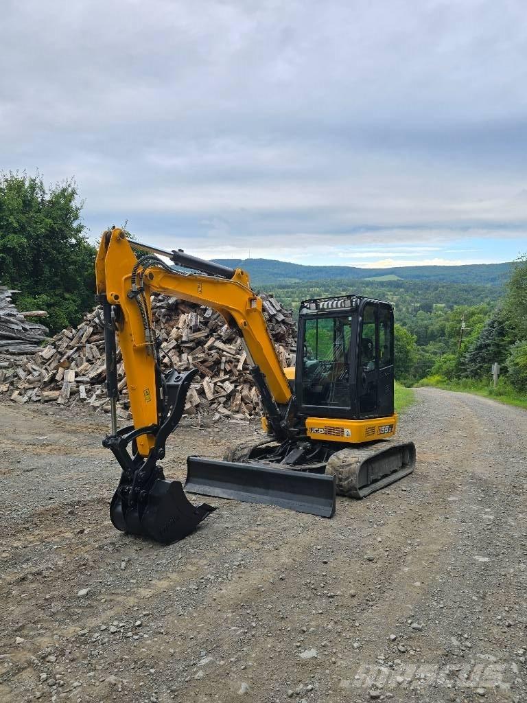 JCB 55 Z-1 Mini ekskavatörler, 7 tona dek