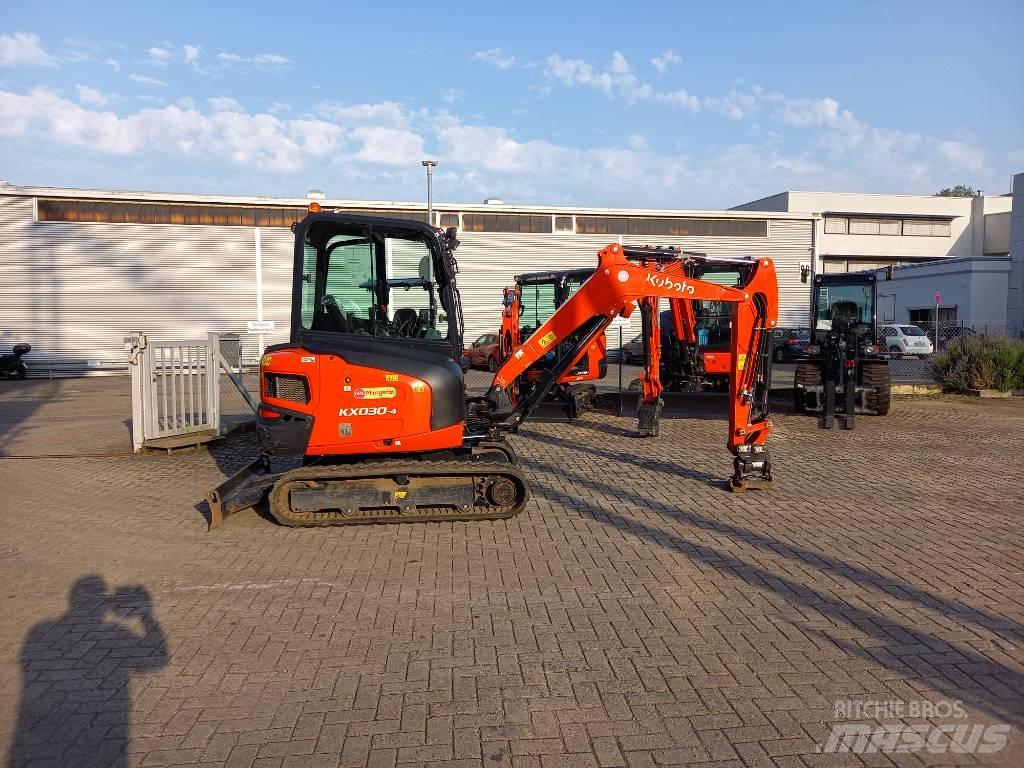 Kubota KX 030-4 Mini ekskavatörler, 7 tona dek