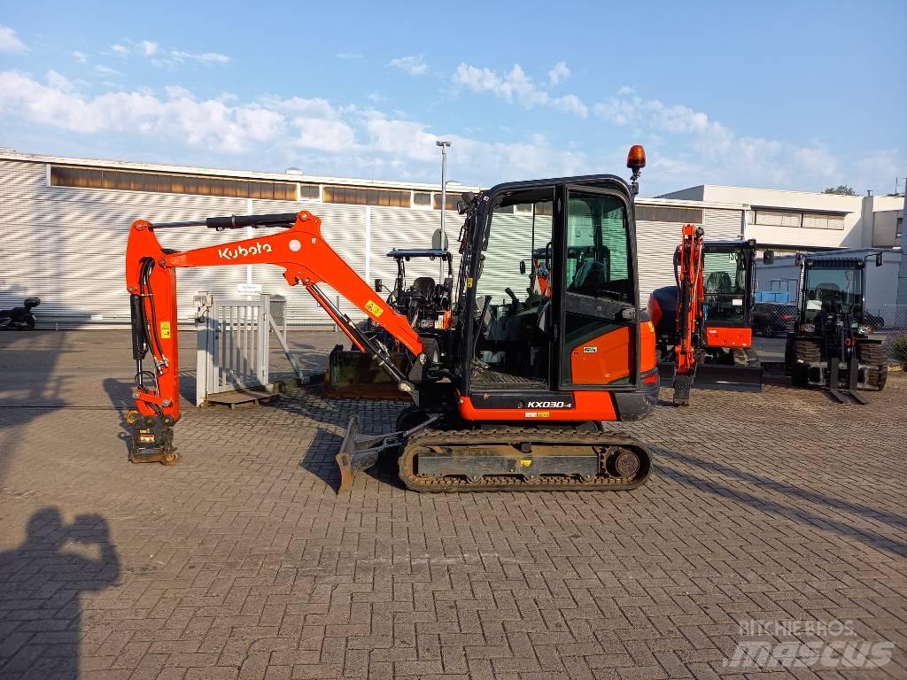 Kubota KX 030-4 Mini ekskavatörler, 7 tona dek