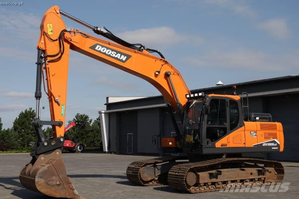 Doosan DX 225 LC-7 Paletli ekskavatörler