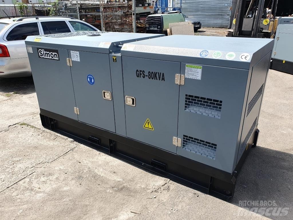 Simon 80KVA Dizel Jeneratörler