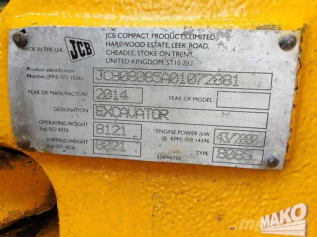 JCB 8085 ZTS Midi ekskavatörler 7 - 12 t
