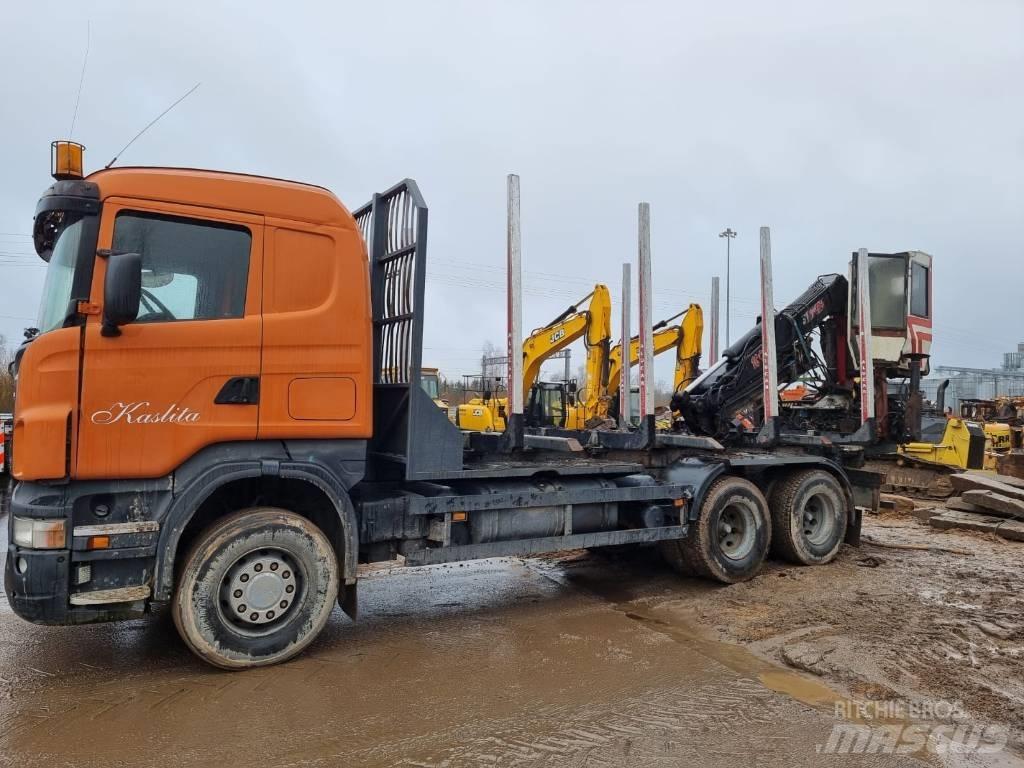 Scania R 580 Tomruk kamyonlari