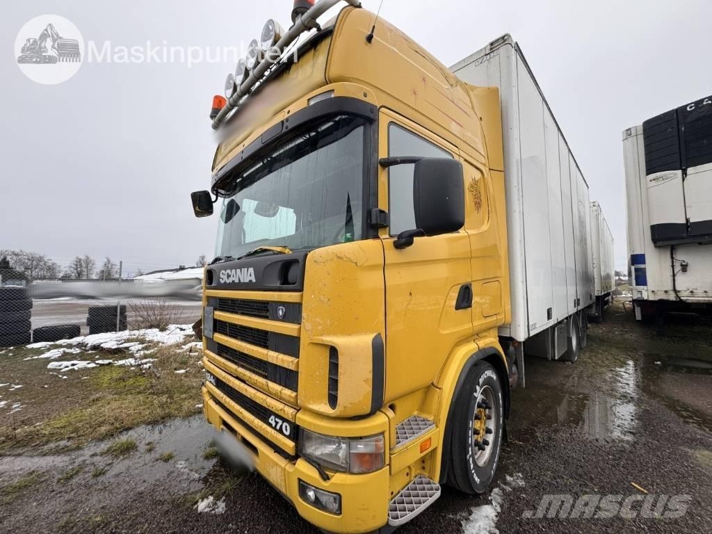 Scania R 124 Kapali kasa kamyonlar