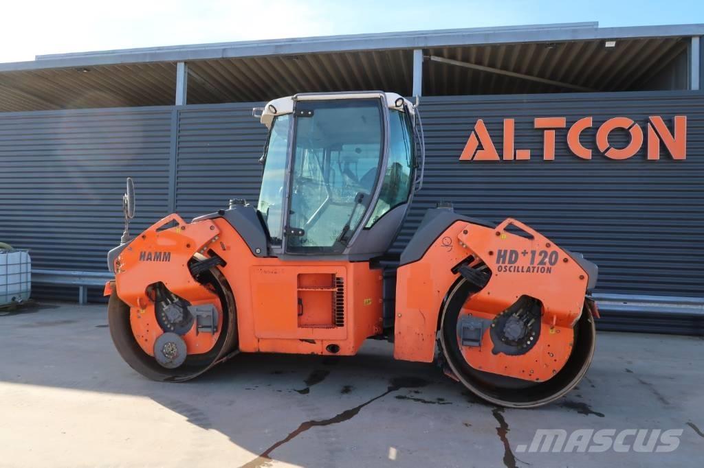 Hamm HD+ 120 VO Çift tamburlu silindirler