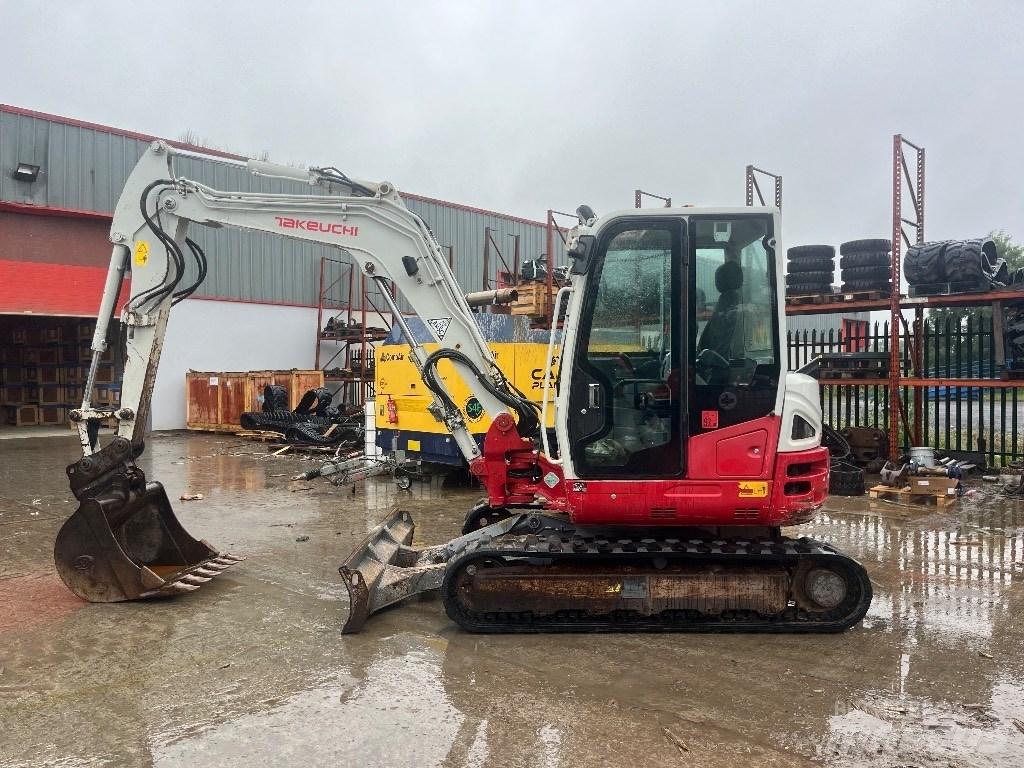 Takeuchi TB 260 Mini ekskavatörler, 7 tona dek