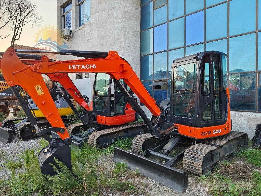 Hitachi ZX 50 U Mini ekskavatörler, 7 tona dek