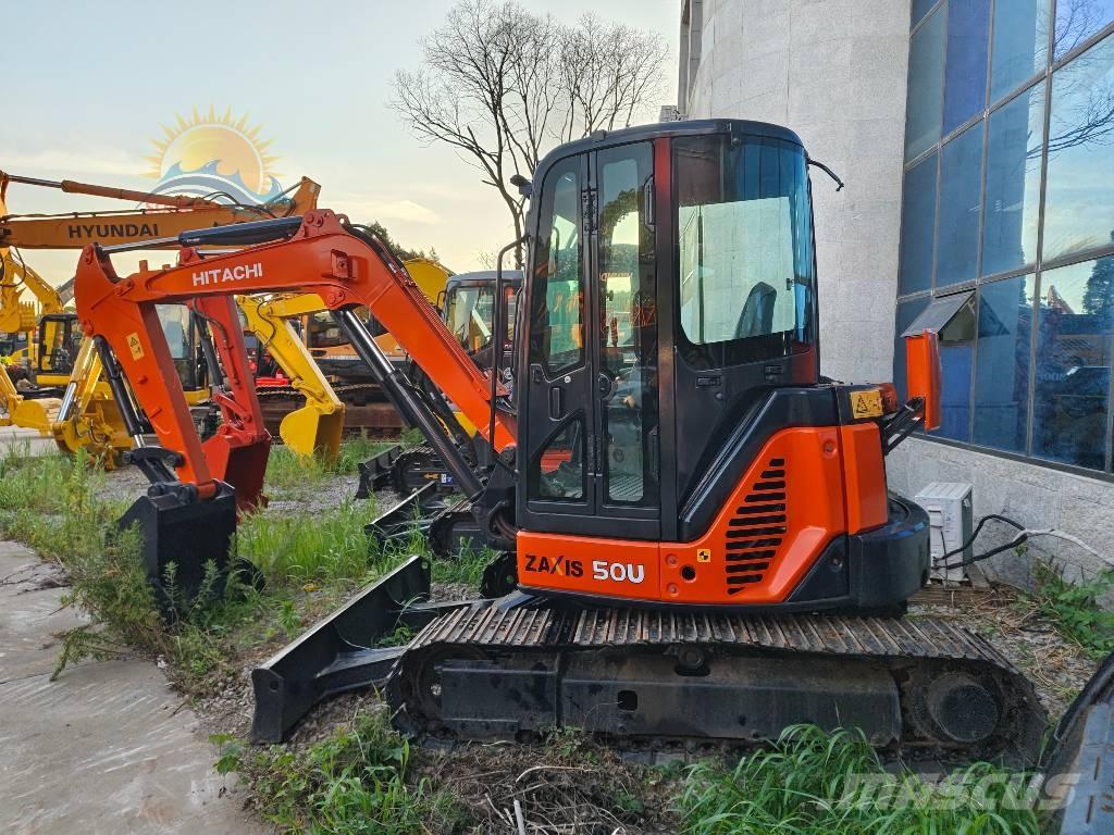Hitachi ZX 50 U Mini ekskavatörler, 7 tona dek