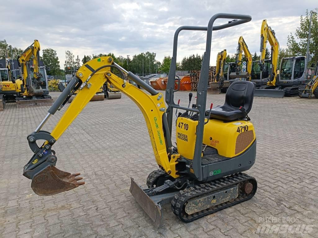 Wacker Neuson 803 Paletli ekskavatörler