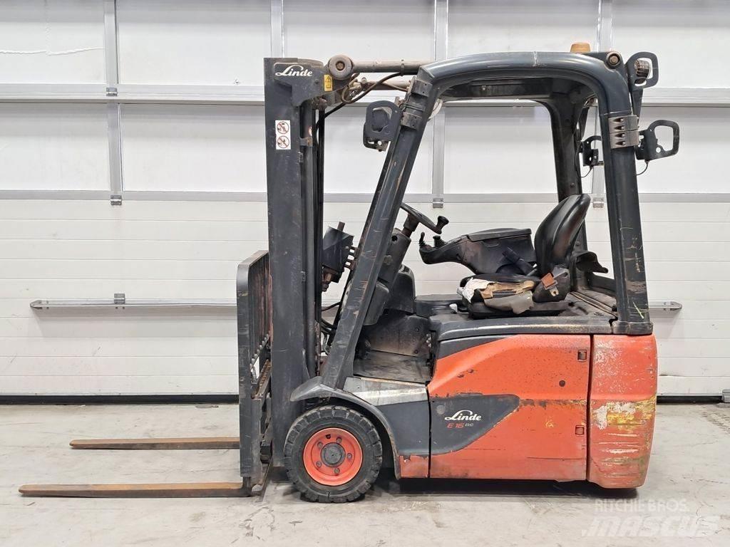 Linde E16C-02 Elektrikli forkliftler
