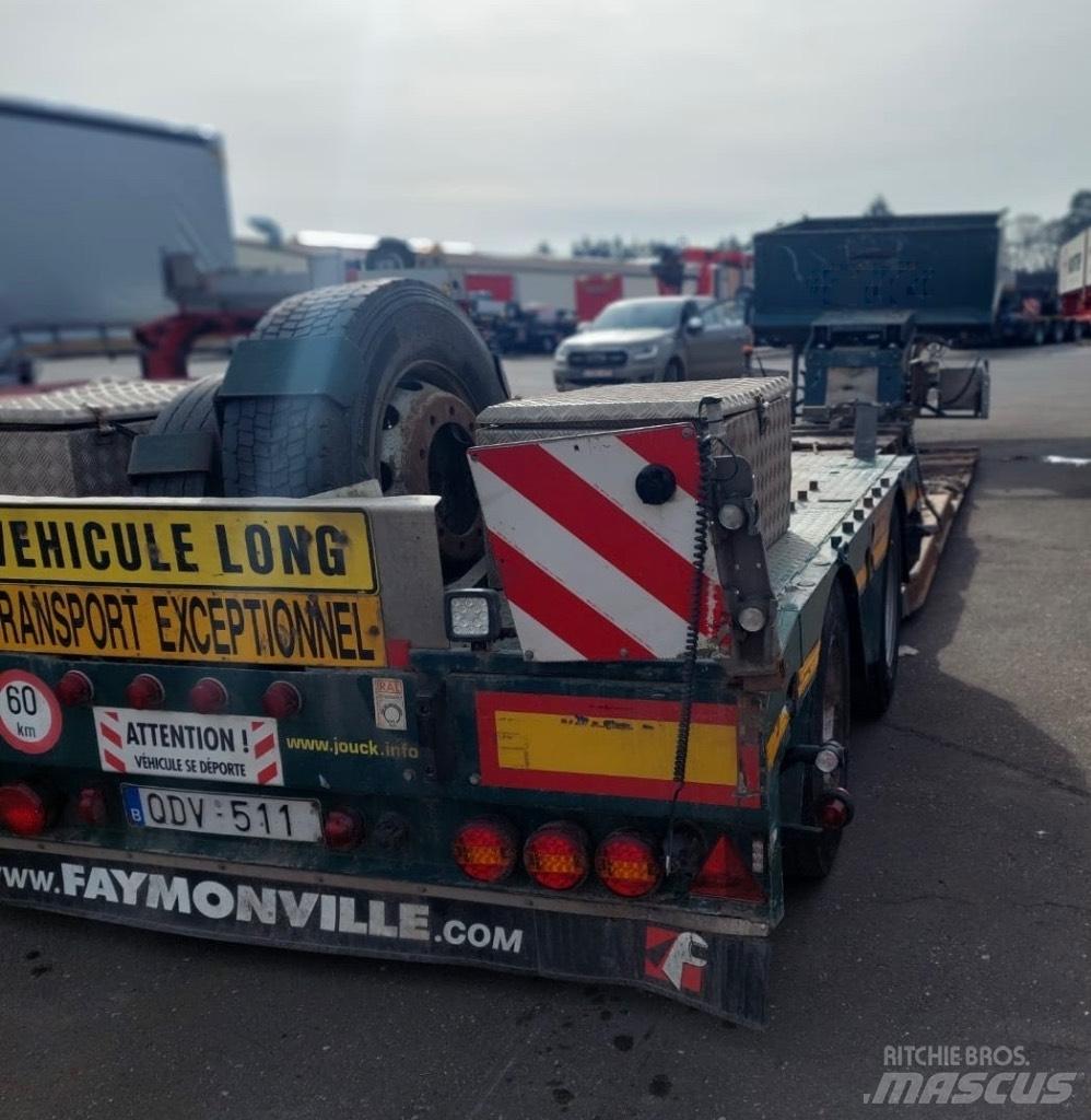 Faymonville STBZ-2VA Low loader yari çekiciler