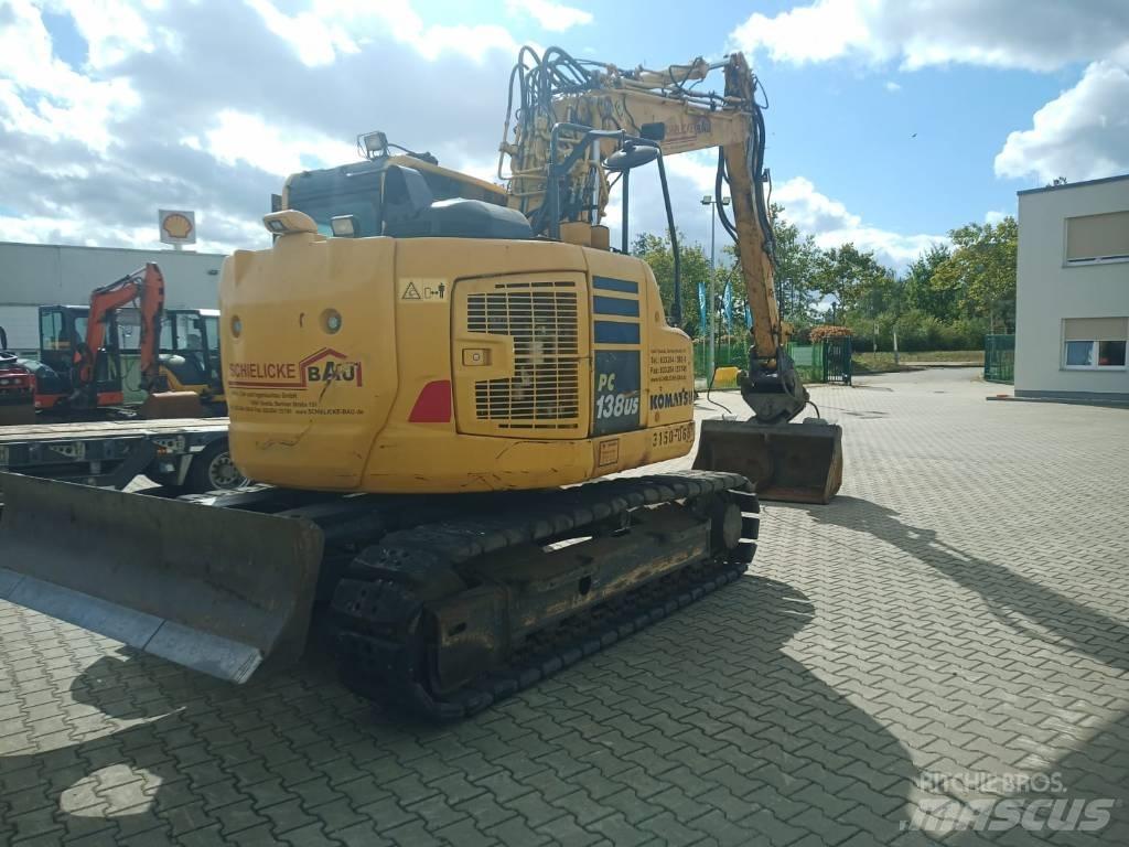 Komatsu PC 138US-11 Paletli ekskavatörler