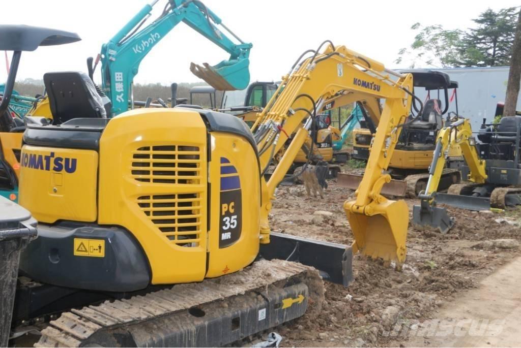 Komatsu PC 35 Mini ekskavatörler, 7 tona dek
