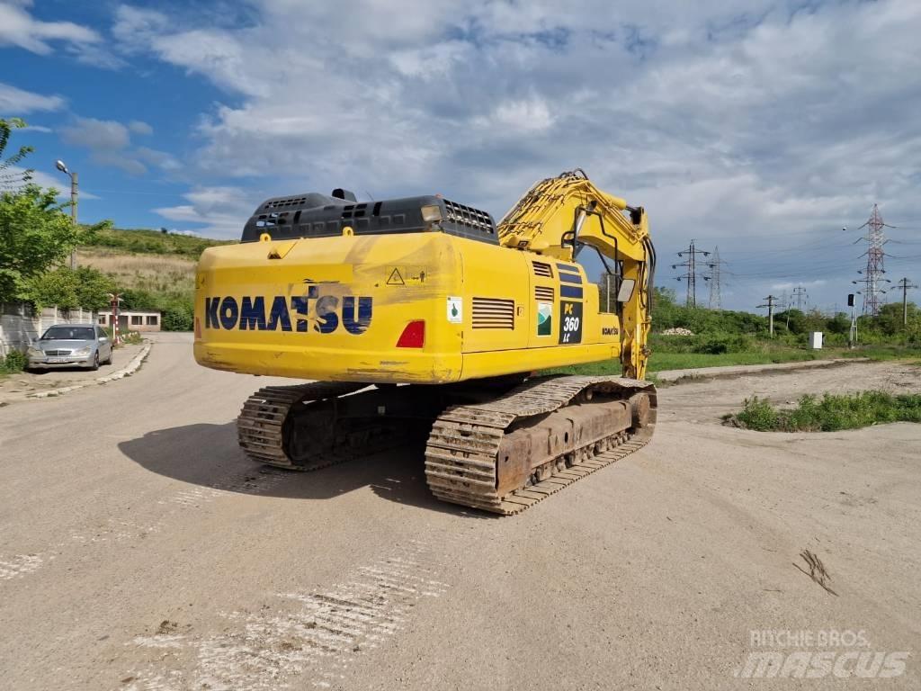 Komatsu PC 360 Paletli ekskavatörler