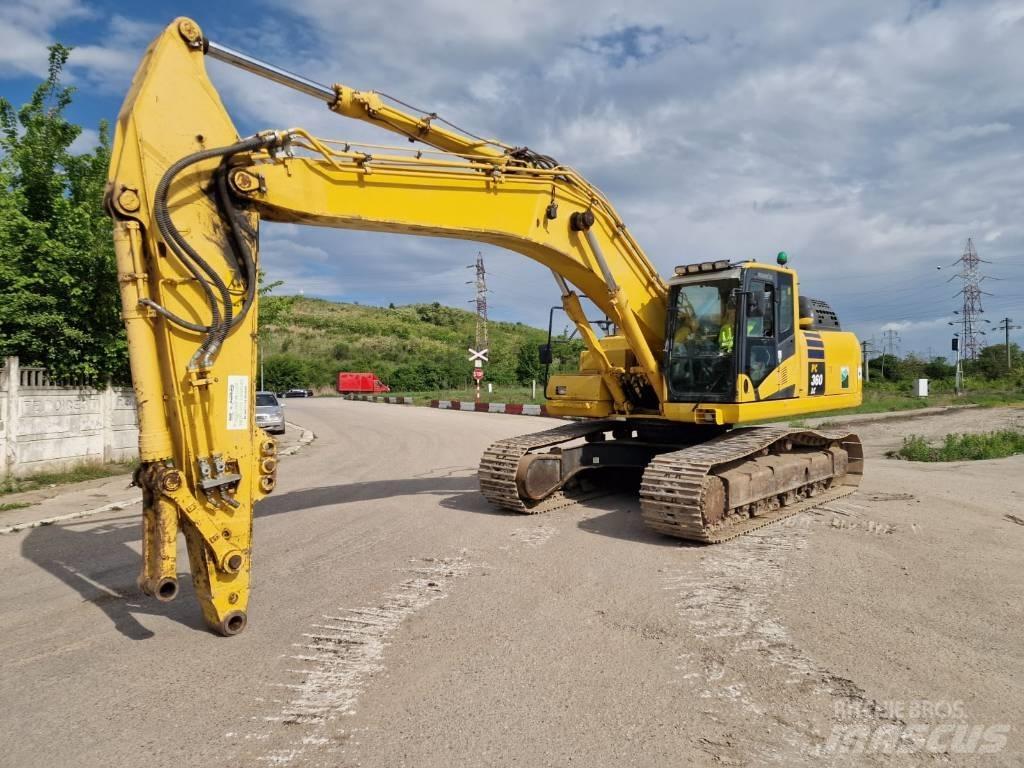 Komatsu PC 360 Paletli ekskavatörler
