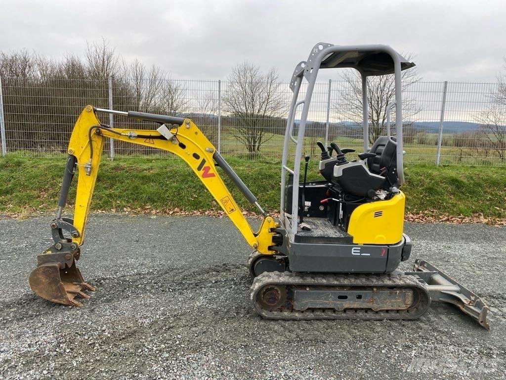 Wacker Neuson EZ17 Paletli ekskavatörler
