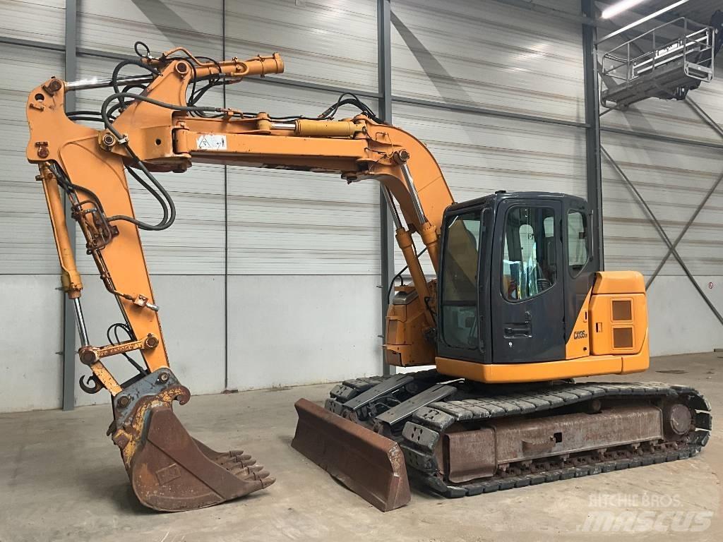 CASE CX 135 SR Paletli ekskavatörler
