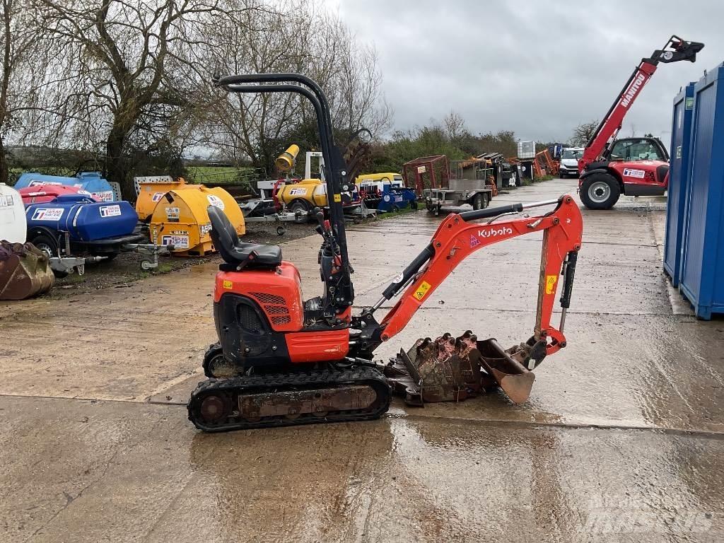 Kubota U10 Mini ekskavatörler, 7 tona dek
