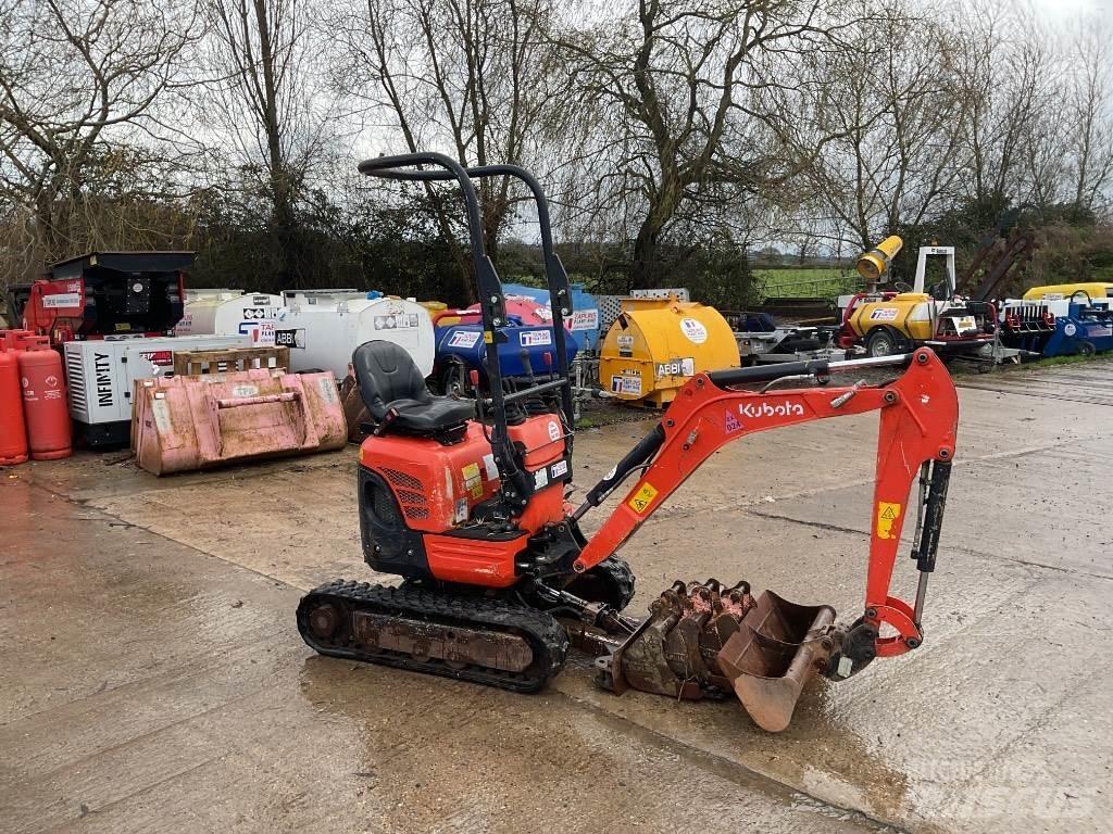 Kubota U10 Mini ekskavatörler, 7 tona dek