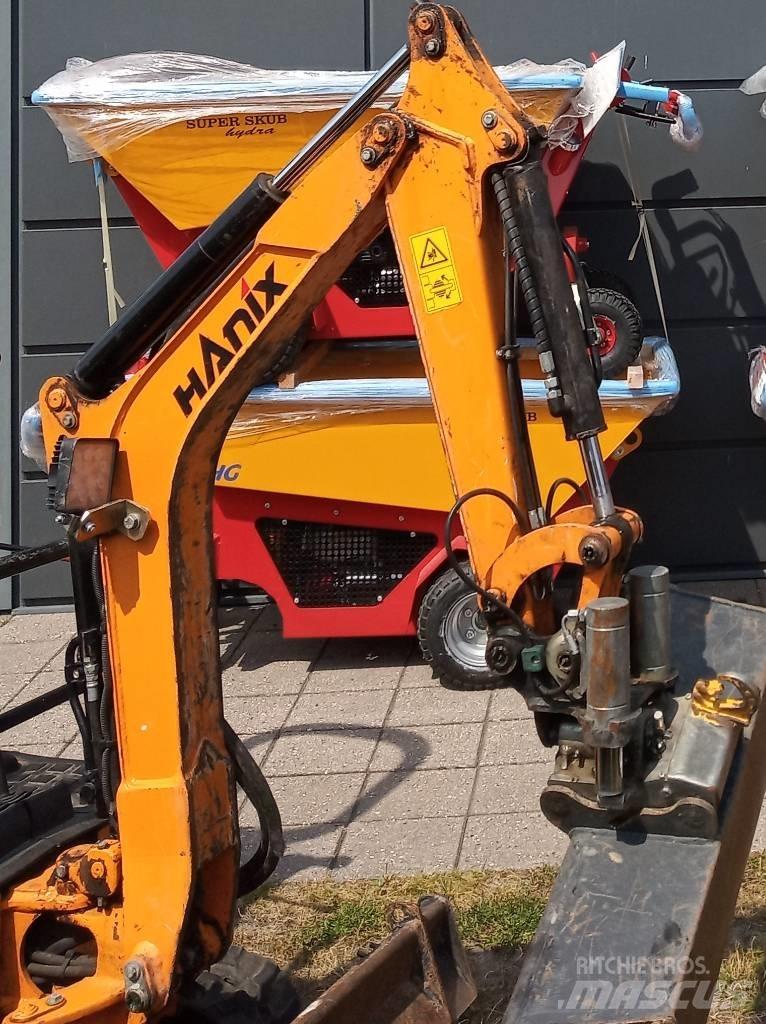 Hanix H 09 D Mini ekskavatörler, 7 tona dek