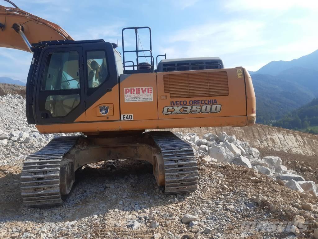 CASE CX 350 D Paletli ekskavatörler
