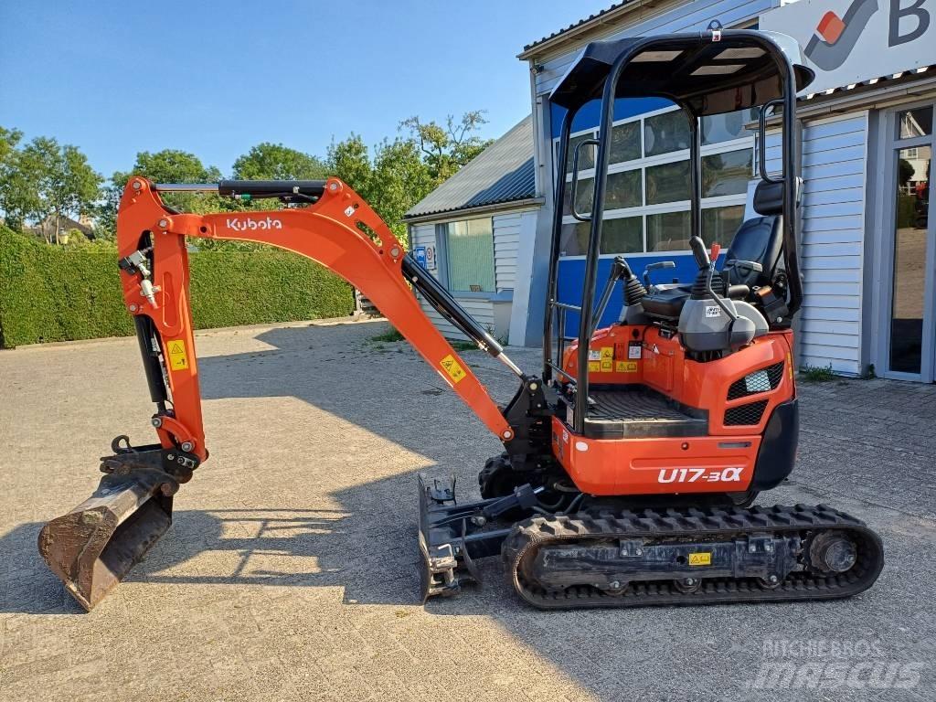 Kubota U 17-3 Mini ekskavatörler, 7 tona dek
