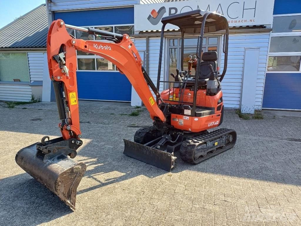 Kubota U 17-3 Mini ekskavatörler, 7 tona dek