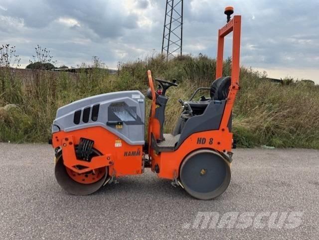 Hamm HD 8 VV Çift tamburlu silindirler