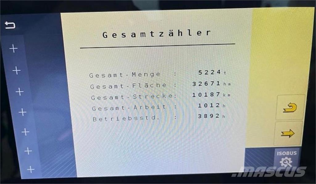 Rauch AGT 6036 Mineral gübre dagiticilar