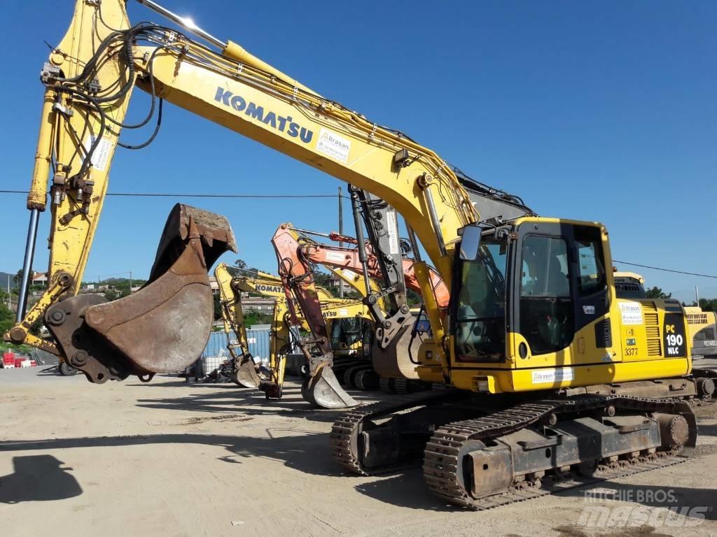 Komatsu PC190NLC-8 Paletli ekskavatörler
