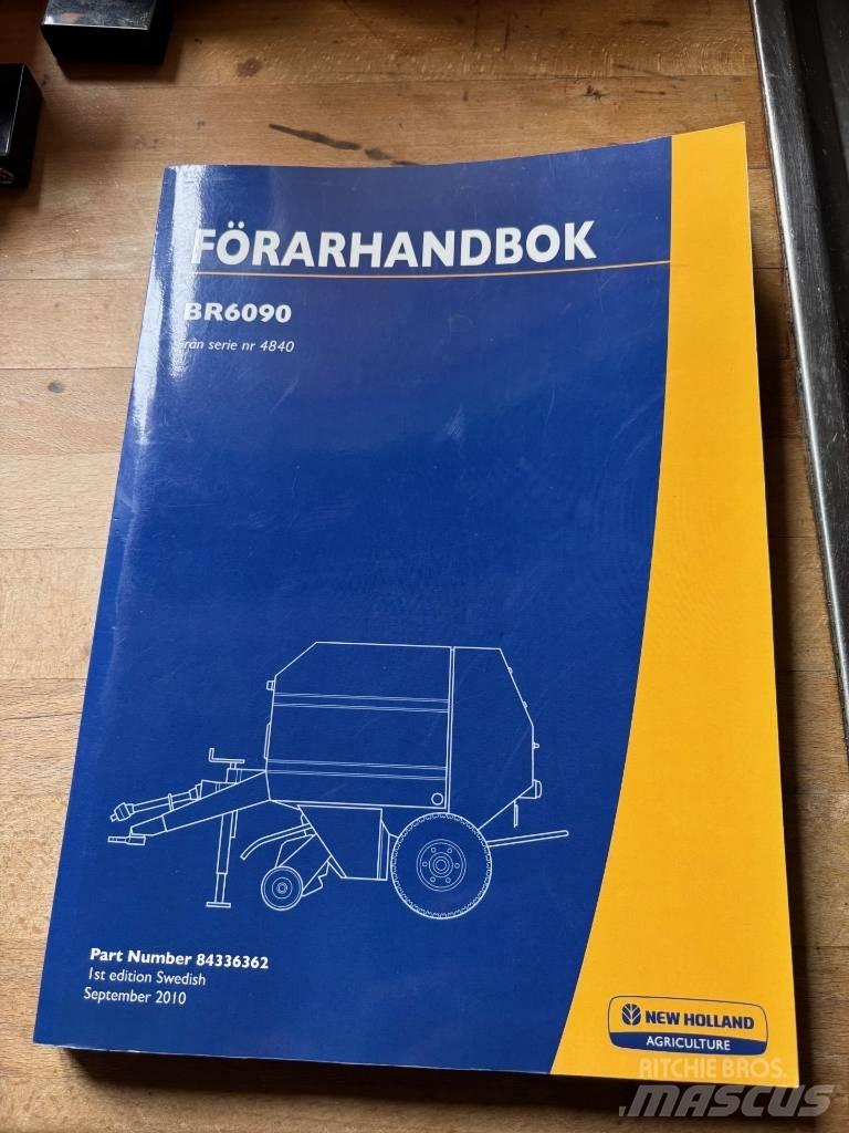 New Holland BR 6090 Rulo balya makinalari
