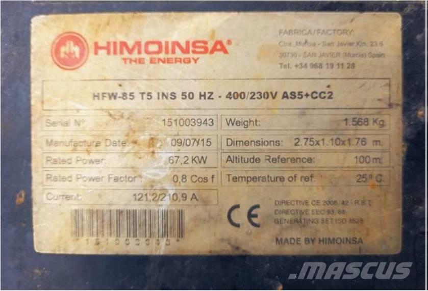 Himoinsa HFW 85 Diğer Jeneratörler